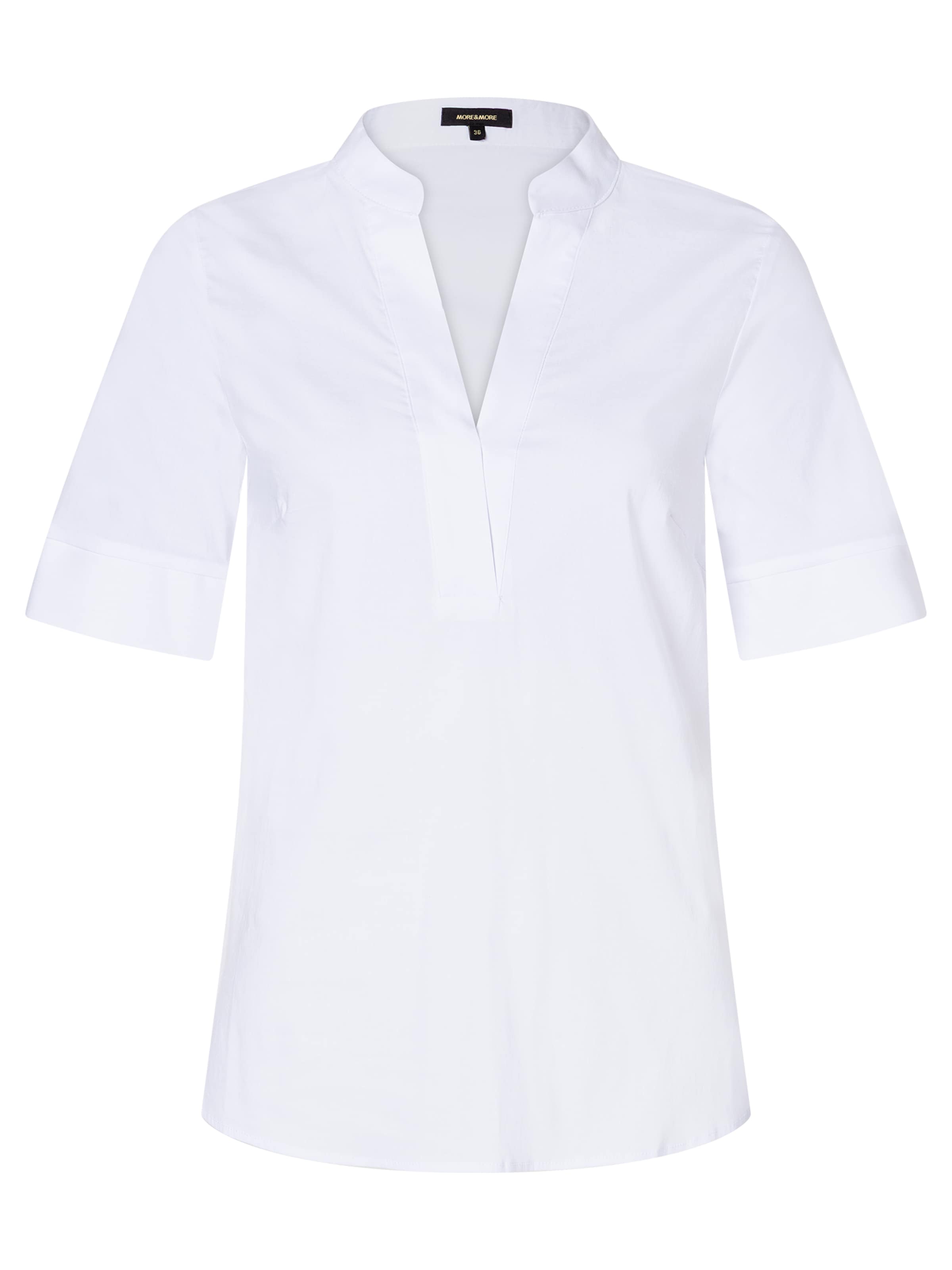 MORE & MORE Bluse in Weiß: Vorderseite