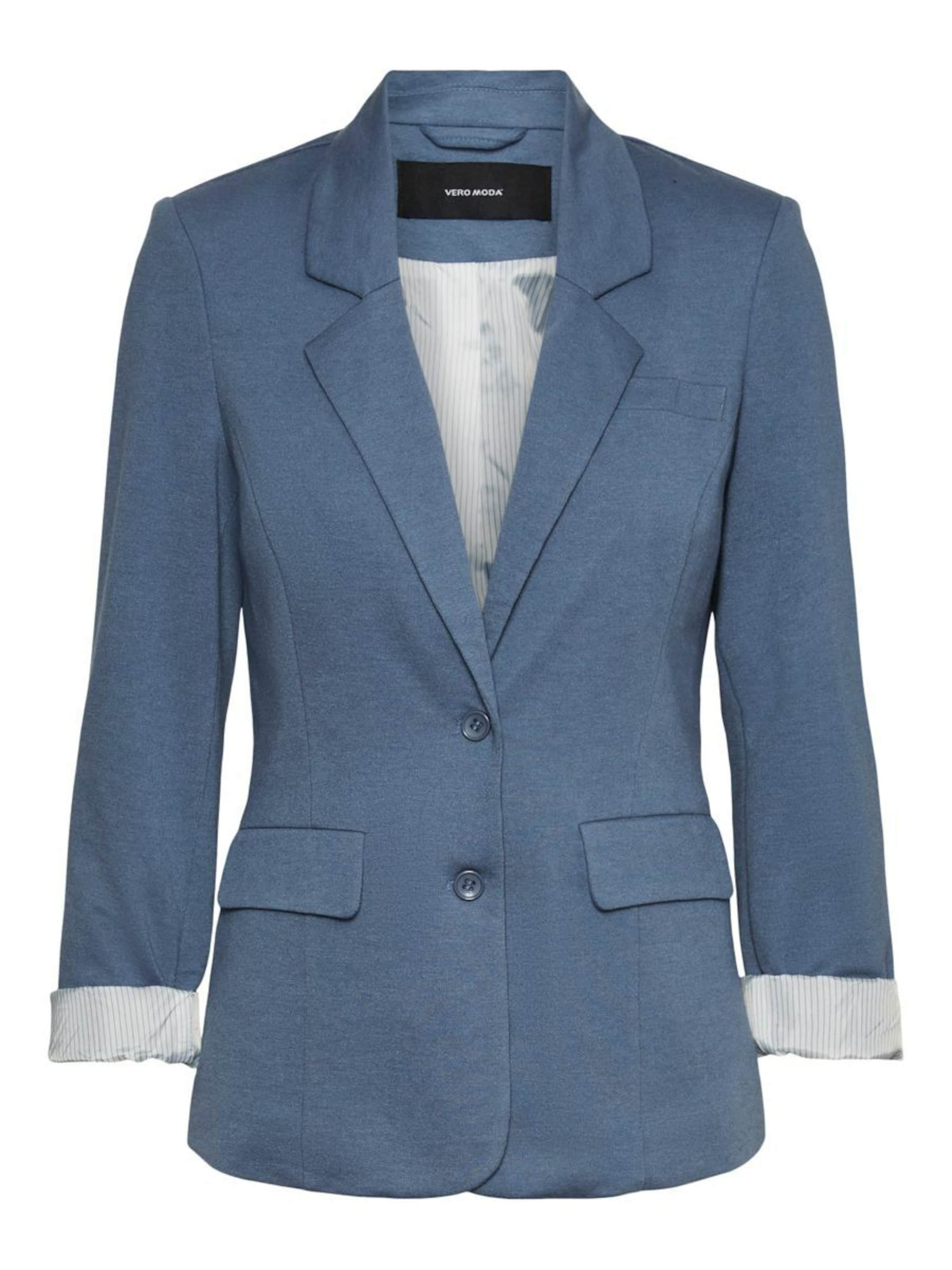 VERO MODA - Blazer en azul: frente