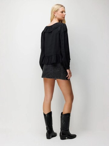 Camicia da donna 'Blusen' di MixRay in marrone
