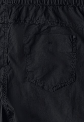 STREET ONE Slimfit Hose in Schwarz