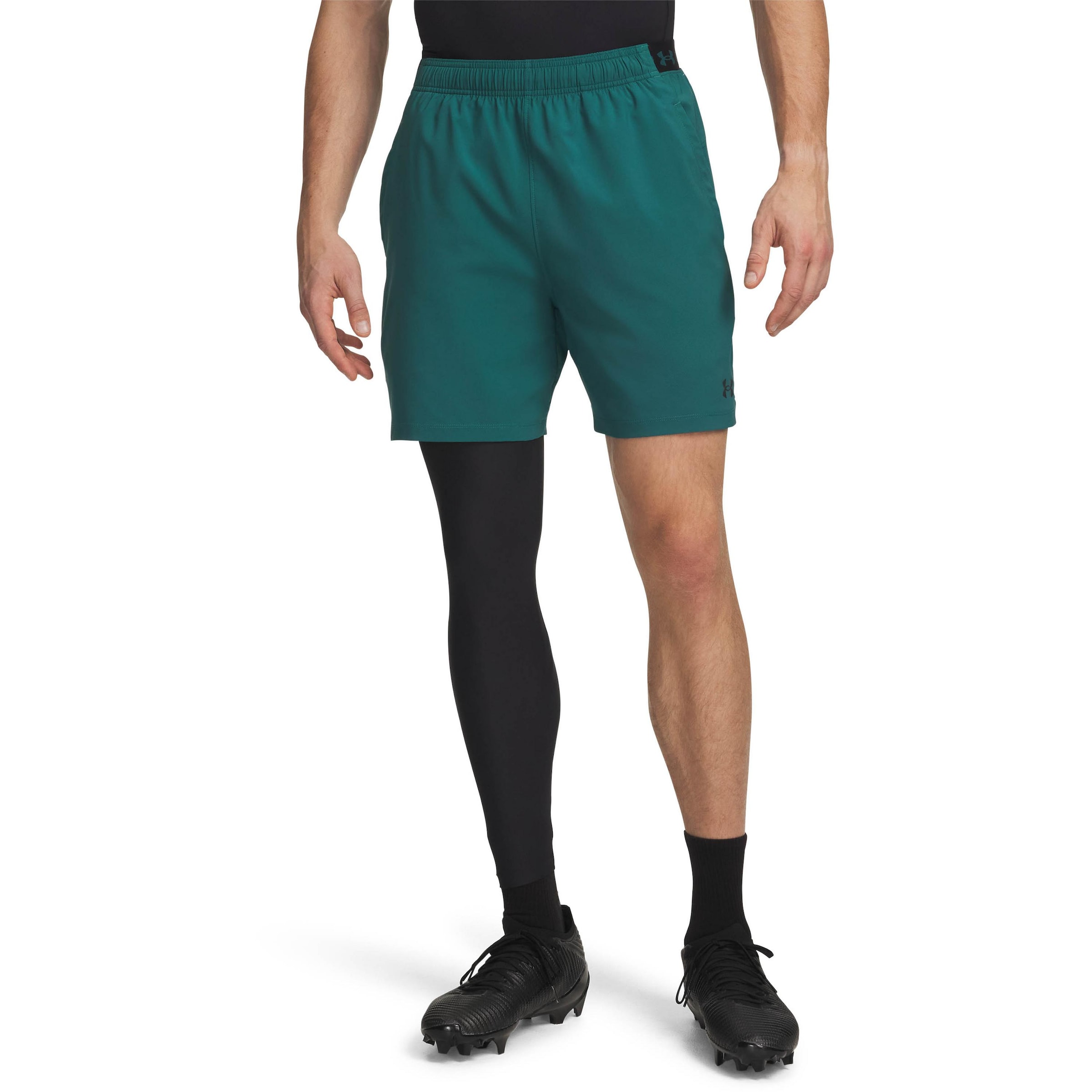 UNDER ARMOUR Regular Sports trousers in Green: front
