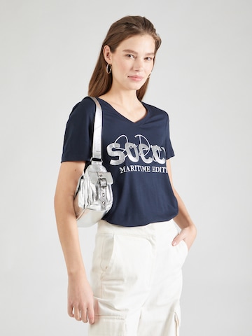 T-shirt Soccx en bleu : devant
