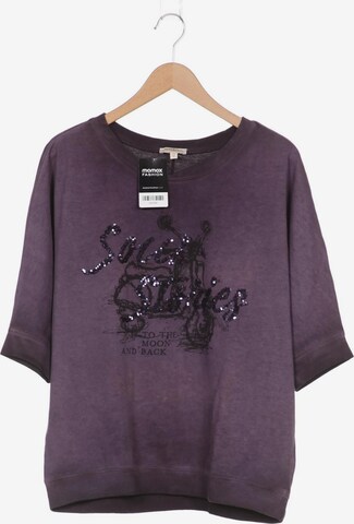 Soccx Sweatshirt & Zip-Up Hoodie in M in Purple: front