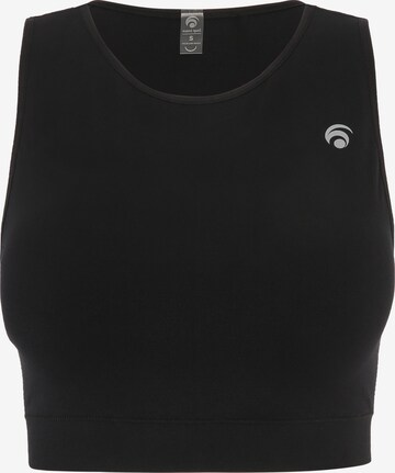 OCEANSAPART Sports top 'Power' in Black: front