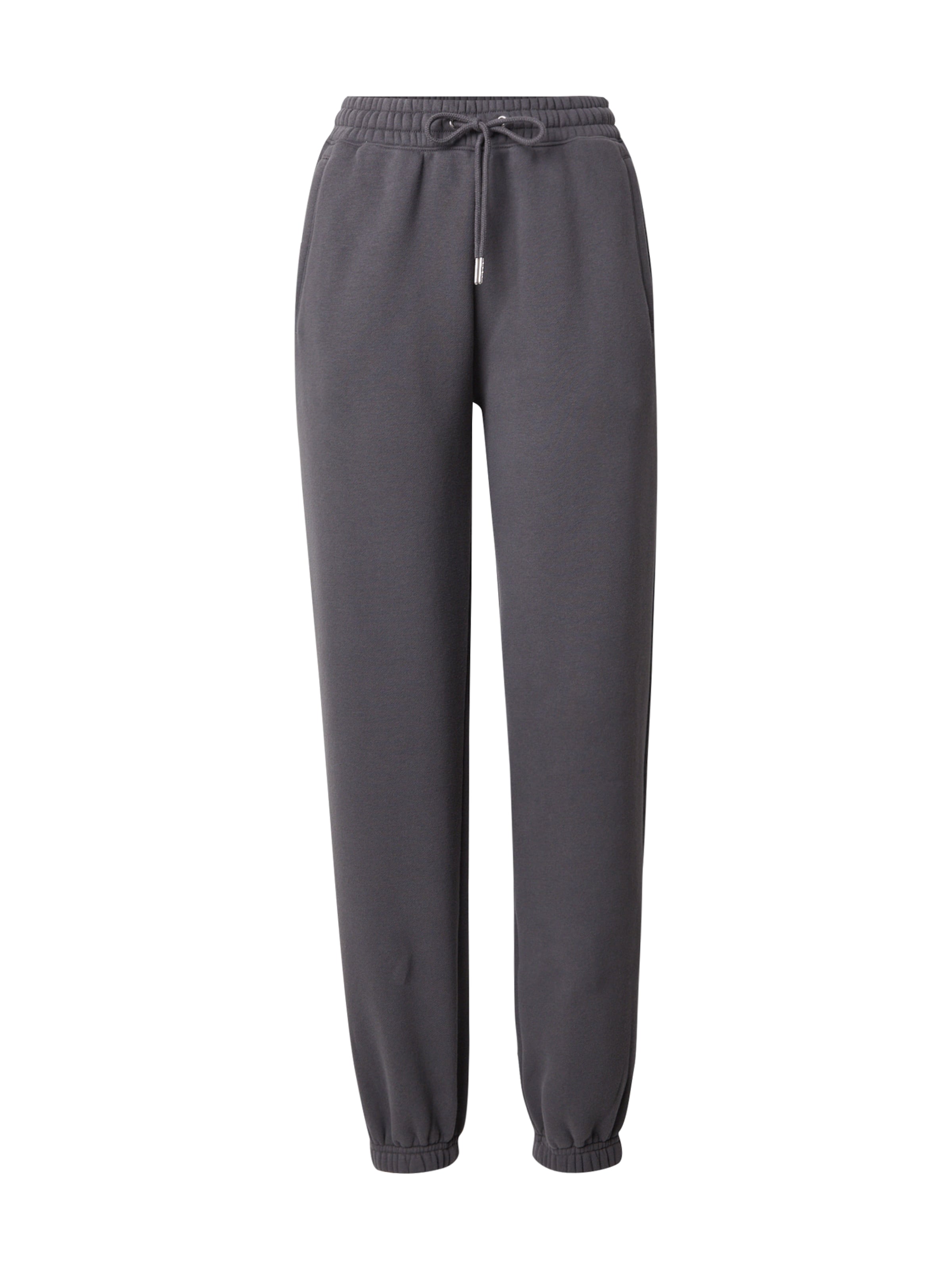 Abercrombie & Fitch Zúžený strih Nohavice 'ESSENTIAL SUNDAY' - Sivá: predná strana