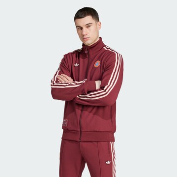Vestes d’entraînement ADIDAS PERFORMANCE en rouge : devant