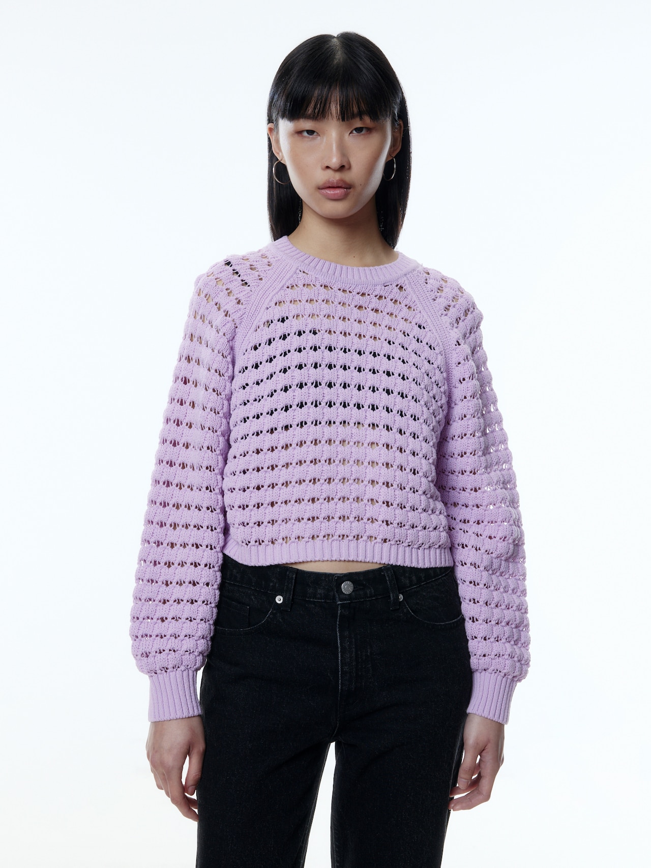 EDITED Produkte Pullover 'Tiare' lavendel