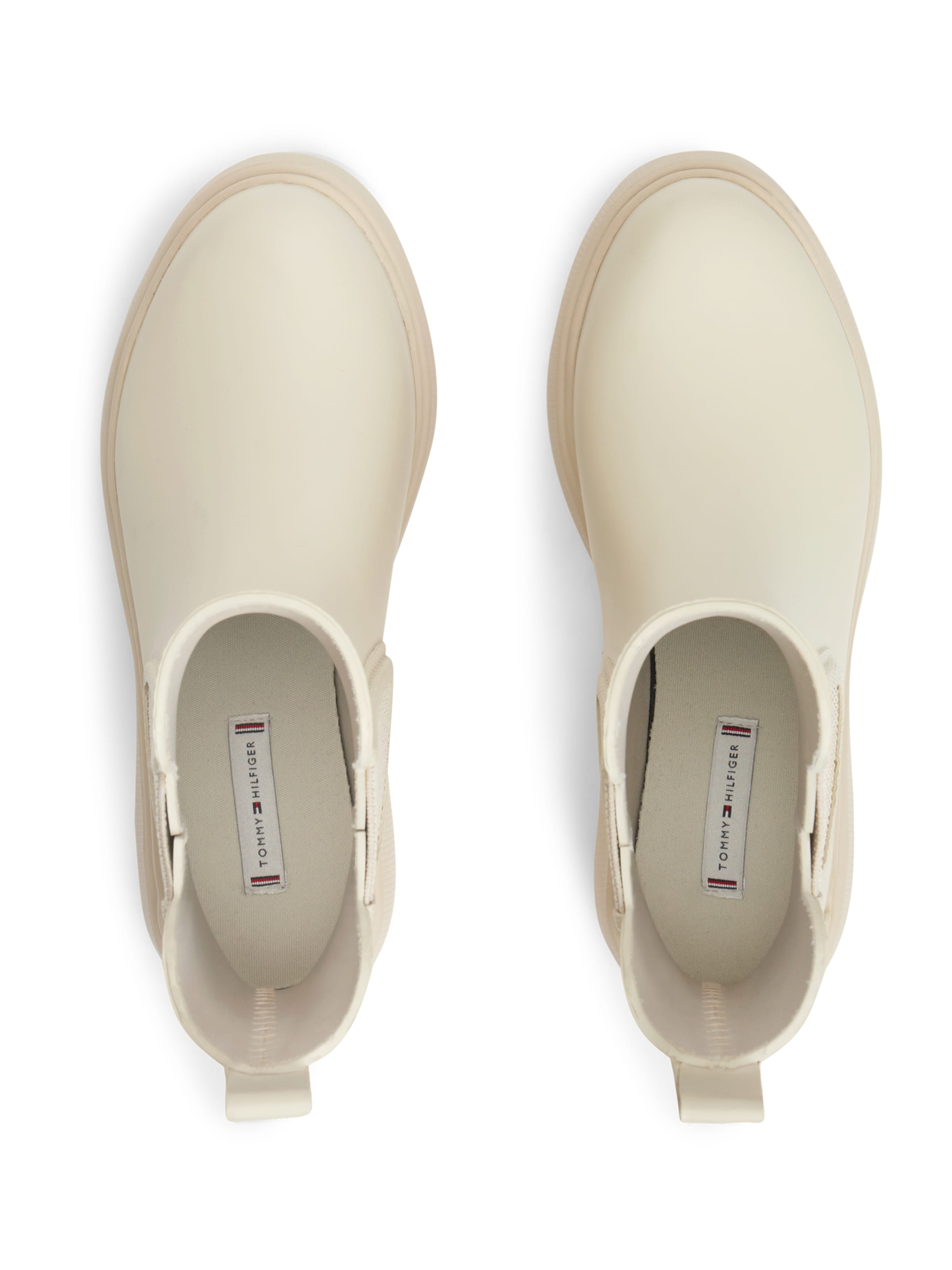 TOMMY HILFIGER - Botas de borracha em bege