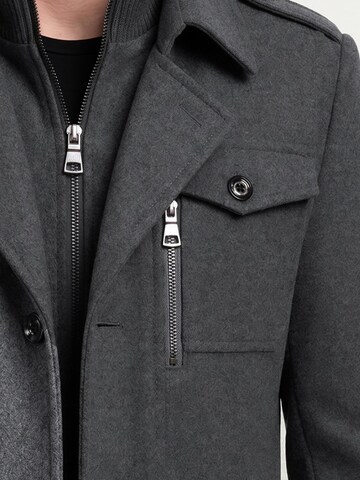 ALLTHEMEN Winterjas 'Morgenkühle-1' in Grijs
