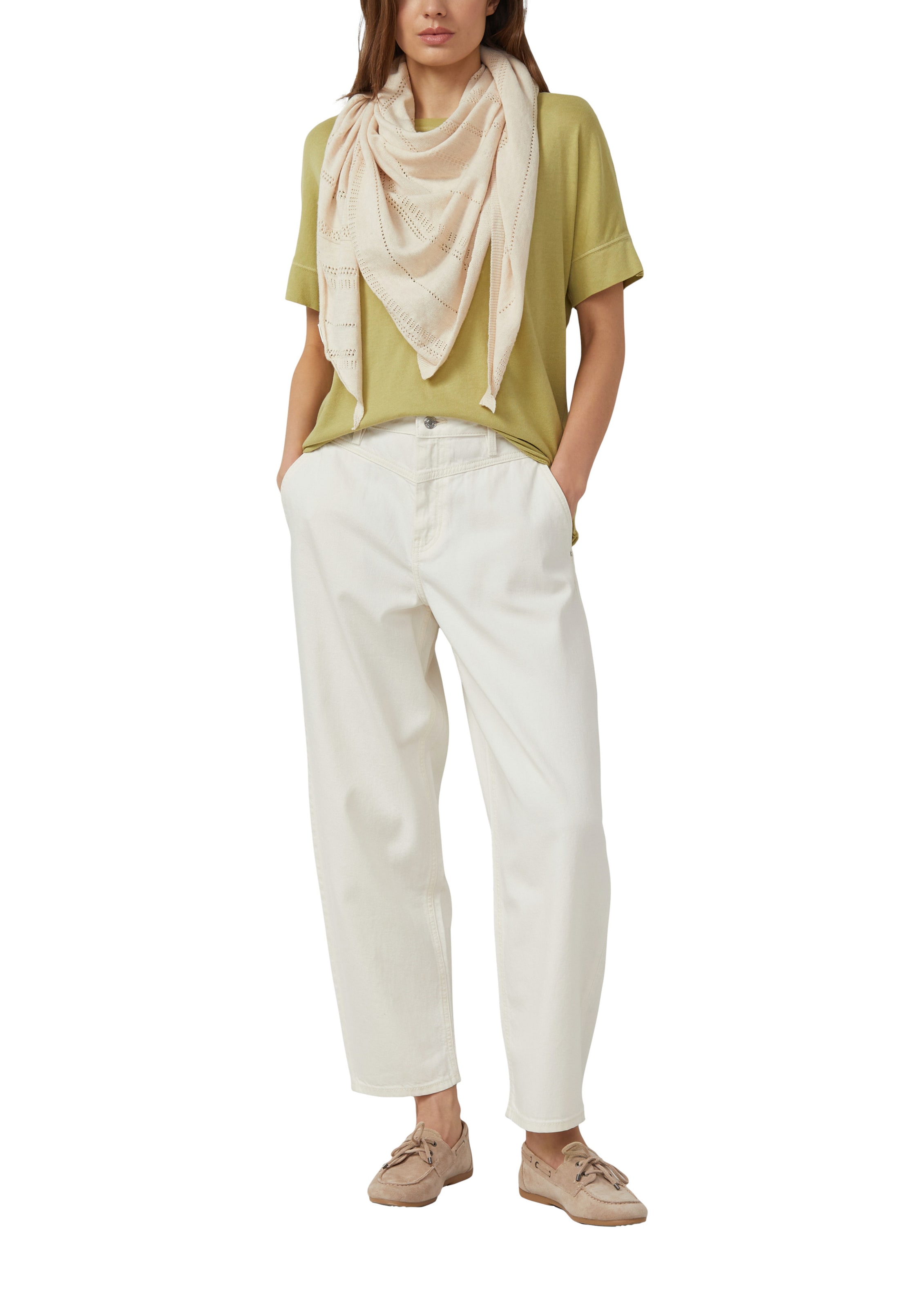 s.Oliver Sjaal in Beige