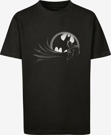 F4NT4STIC Shirt 'DC Comics Batman Spot' in Zwart: voorkant