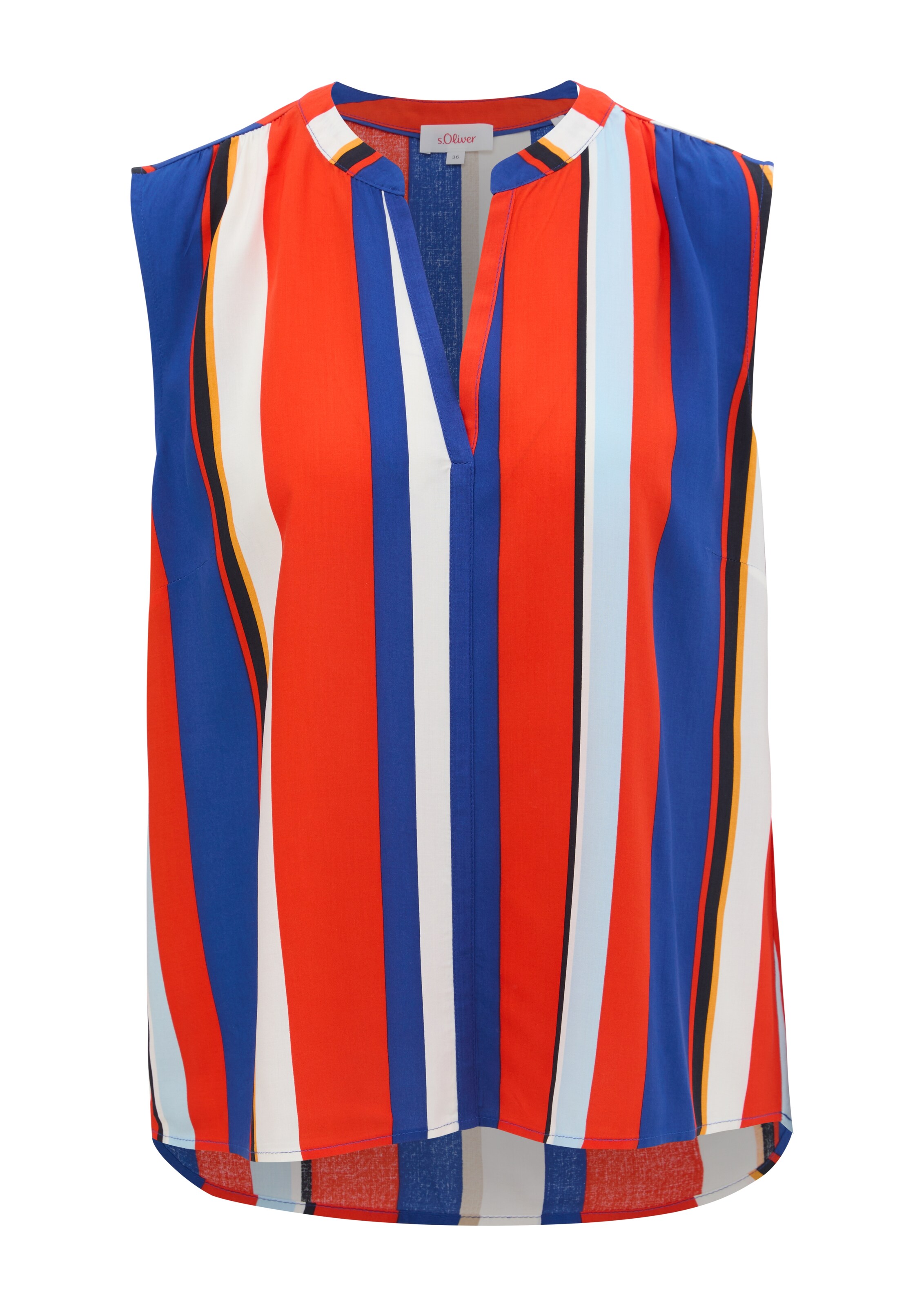 Chemisier s.Oliver en orange : devant