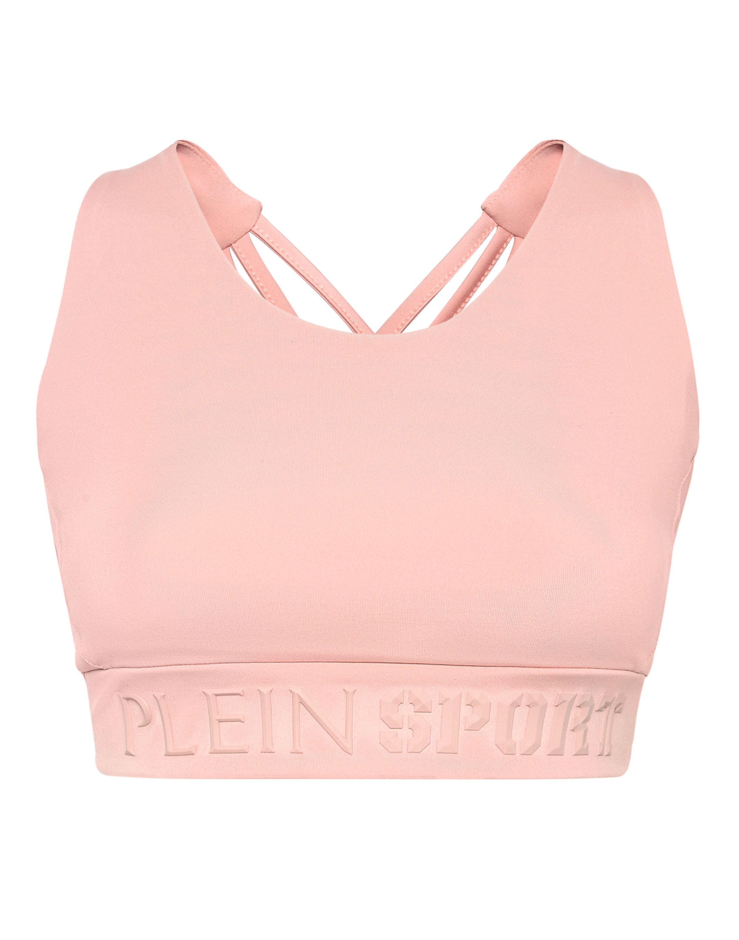 Plein Sport - Soutien de desporto em rosa: frente