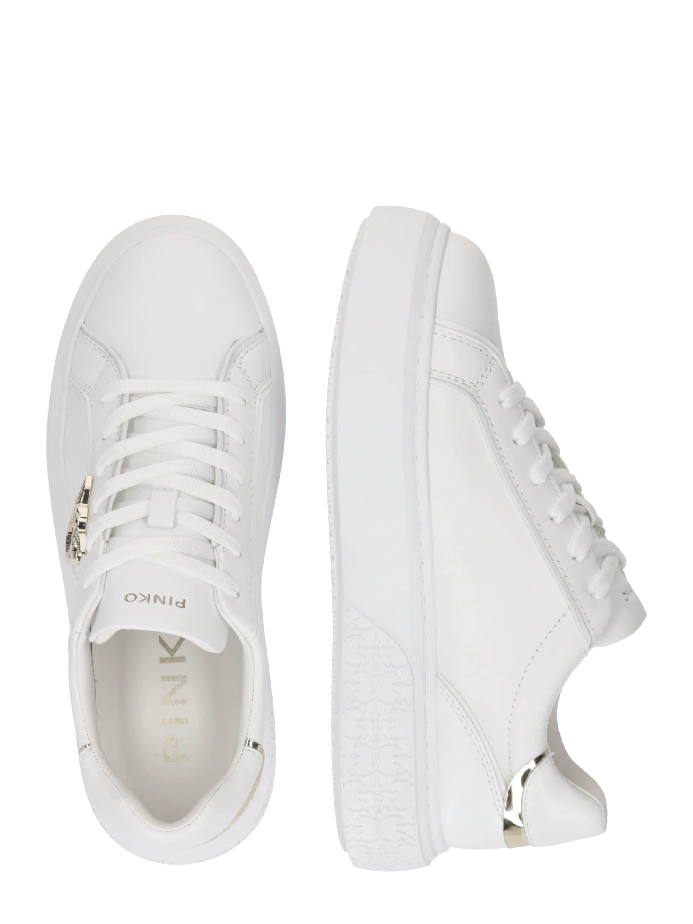 PINKO Ниски маратонки 'YOKO' в бяло