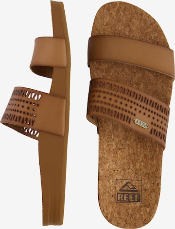 REEF Beach & Pool Shoes 'Cushion Vista Perf' in Brown