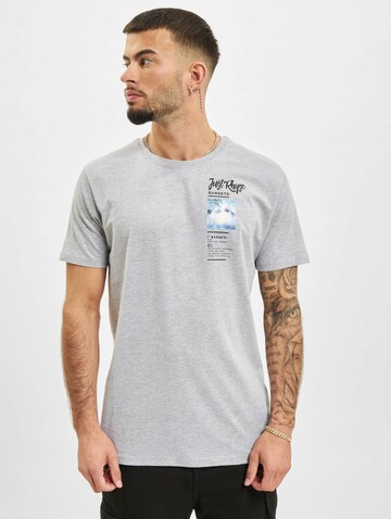 T-Shirt 'Zoar' Just Rhyse en gris