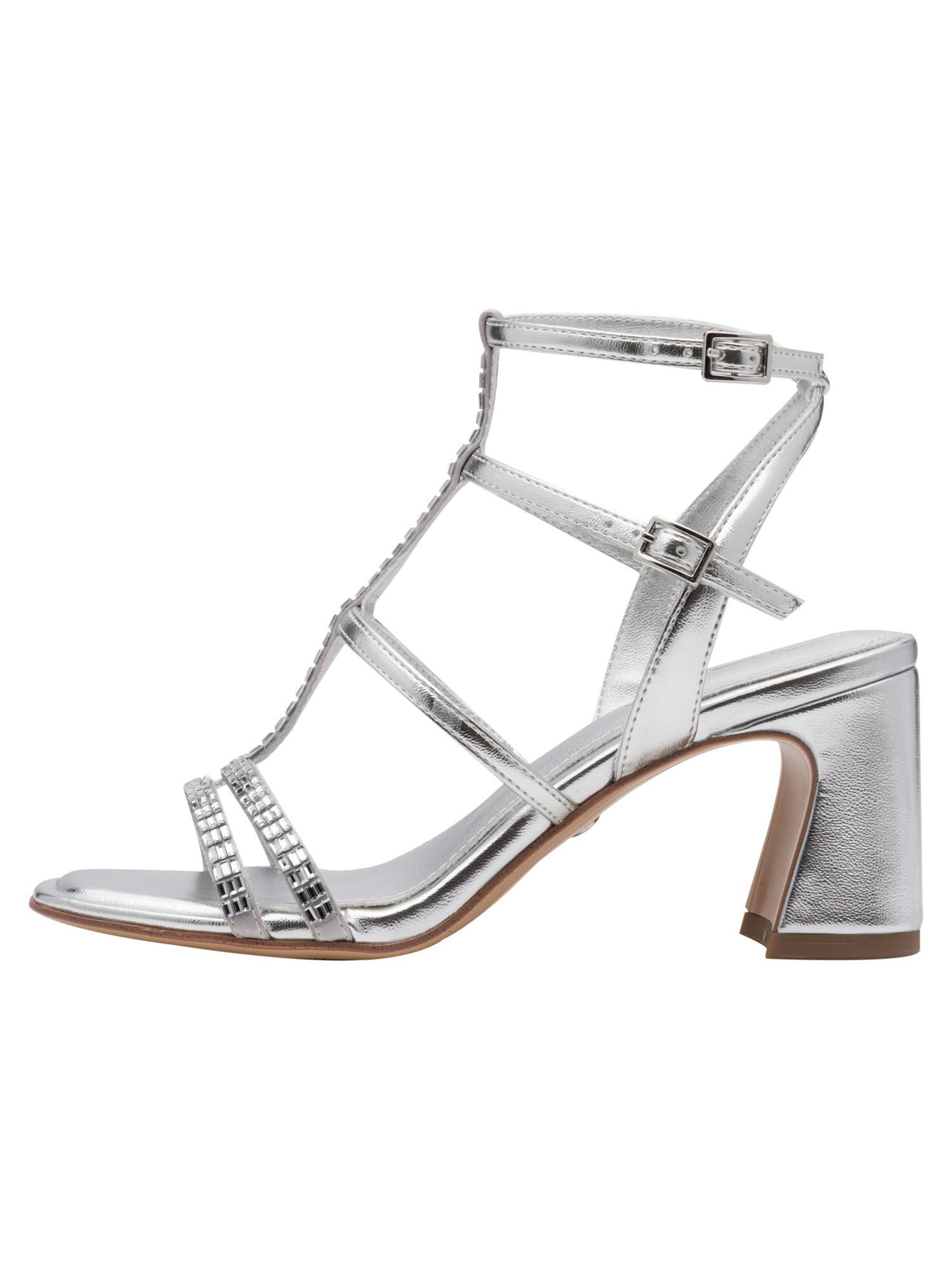 Sandales à lanières Tamaris en argent