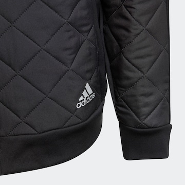 ADIDAS SPORTSWEAR Spordipullover 'Future Quilted Winter ', värv must