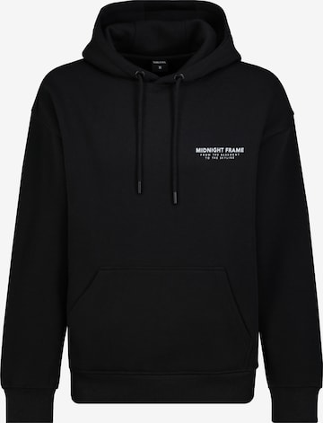 Sublevel Sweatshirt in Schwarz: Vorderseite