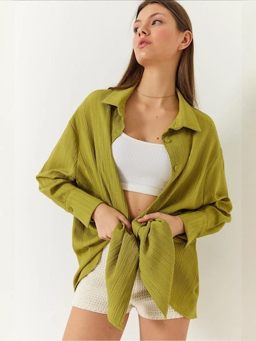 Chemisier Bianco Lucci en vert
