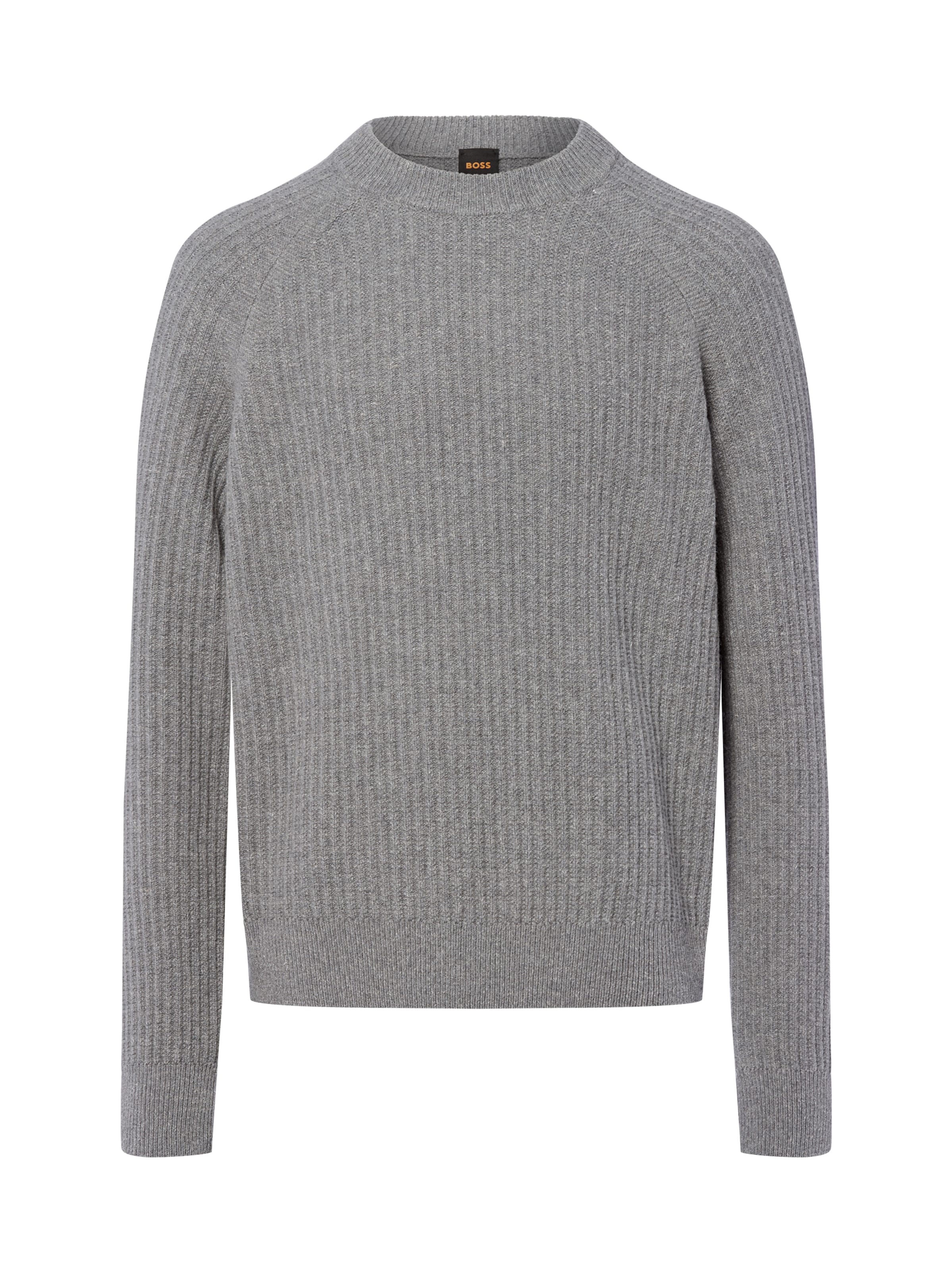 BOSS Pullover 'Klacier' in Grau: Vorderseite