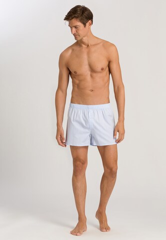 Hanro - Boxers 'Fancy Woven' em azul