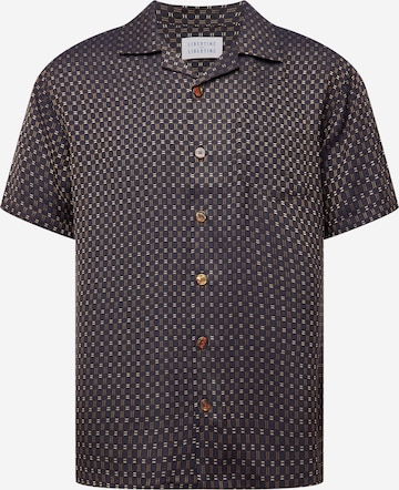 Libertine-Libertine Button Up Shirt 'Cave' in Brown: front