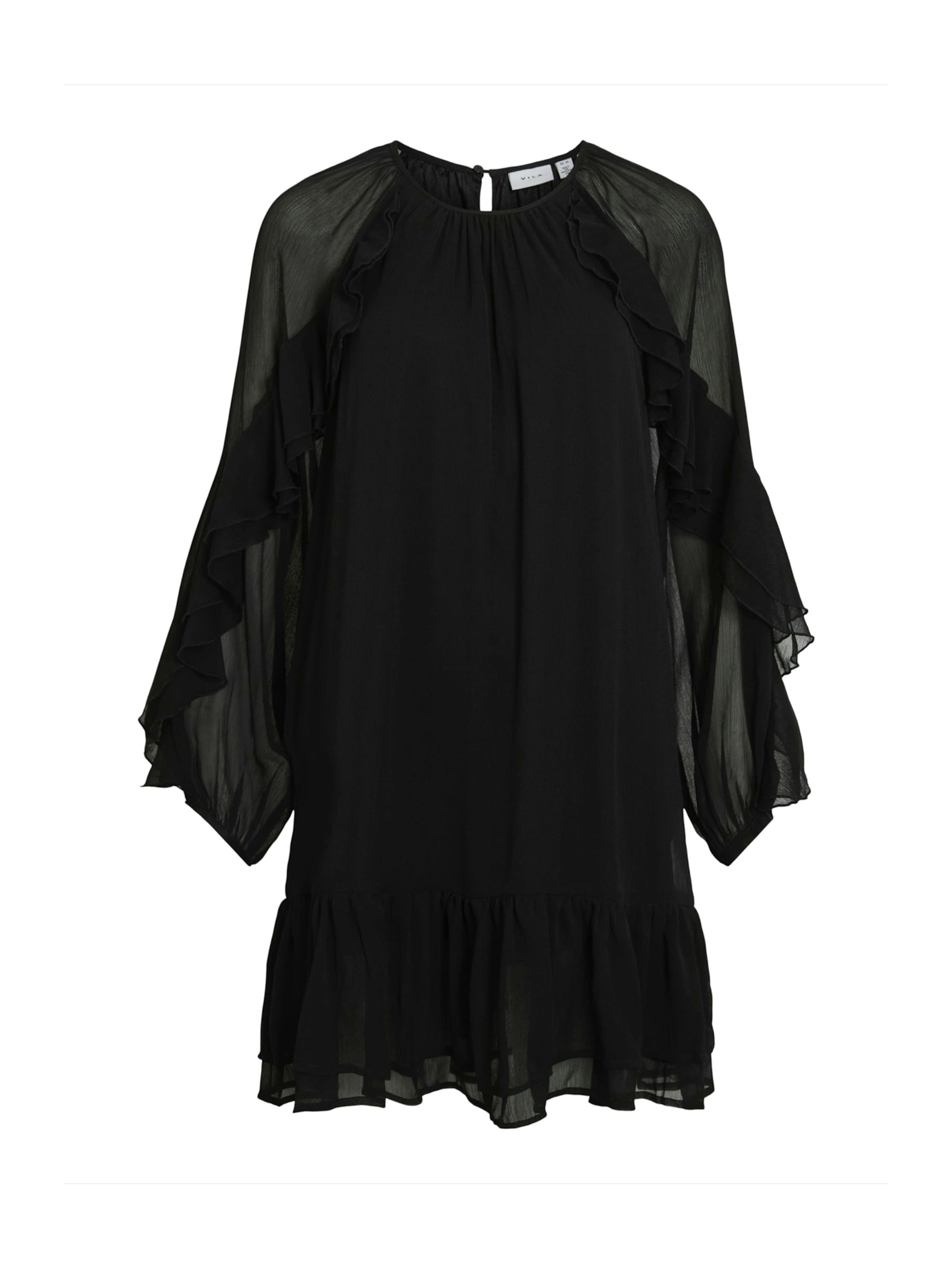Robe 'VIBinna' VILA en noir : devant