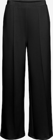 VERO MODA Loosefit Broek 'Silky' in Zwart: voorkant