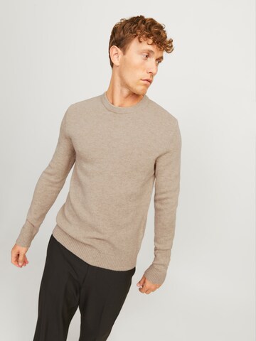 JACK & JONES Pullover i beige