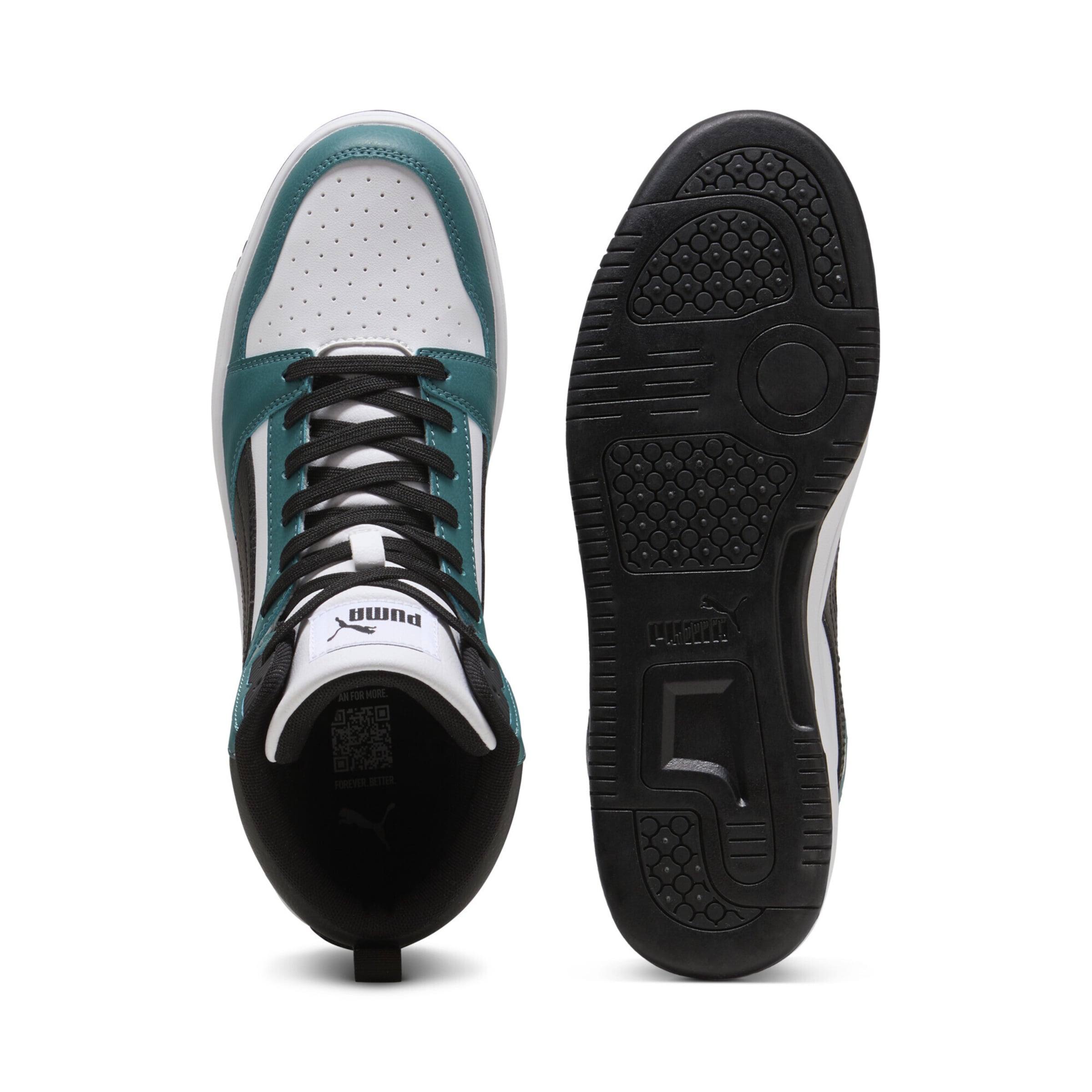 PUMA Sneakers hoog 'Rebound V6' in Groen