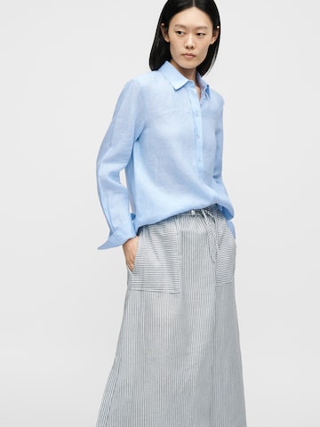 Chemisier 'WERNER' Weekend Max Mara en bleu