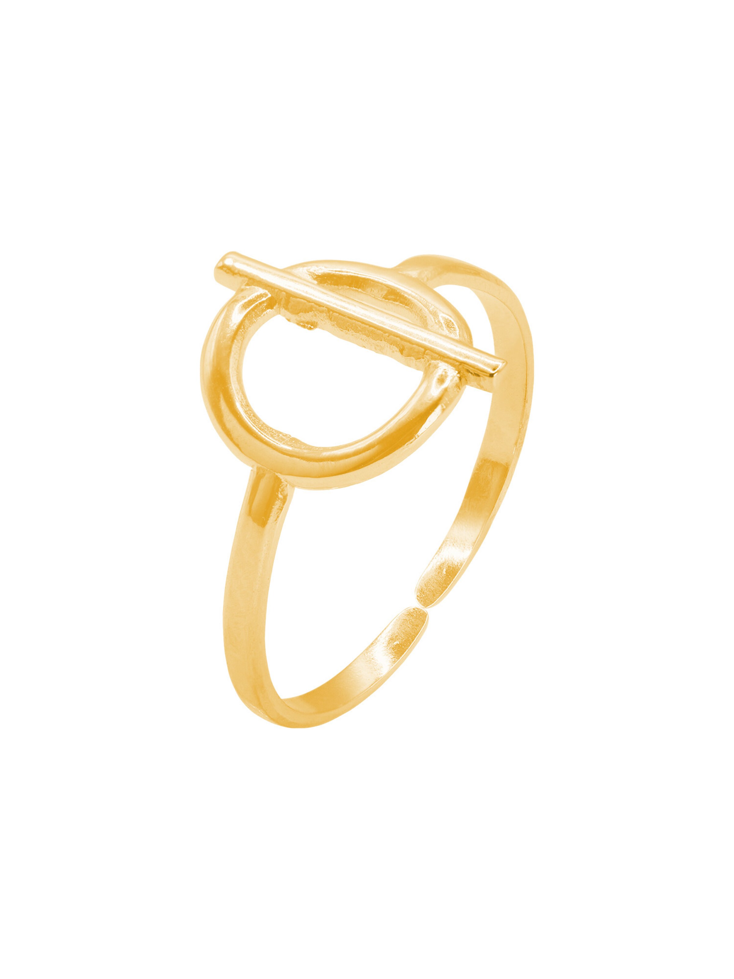 Heideman Bague 'Pupie' en or, Vue avec produit