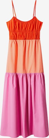 MANGO Letní šaty 'TAURO' – pink: přední strana