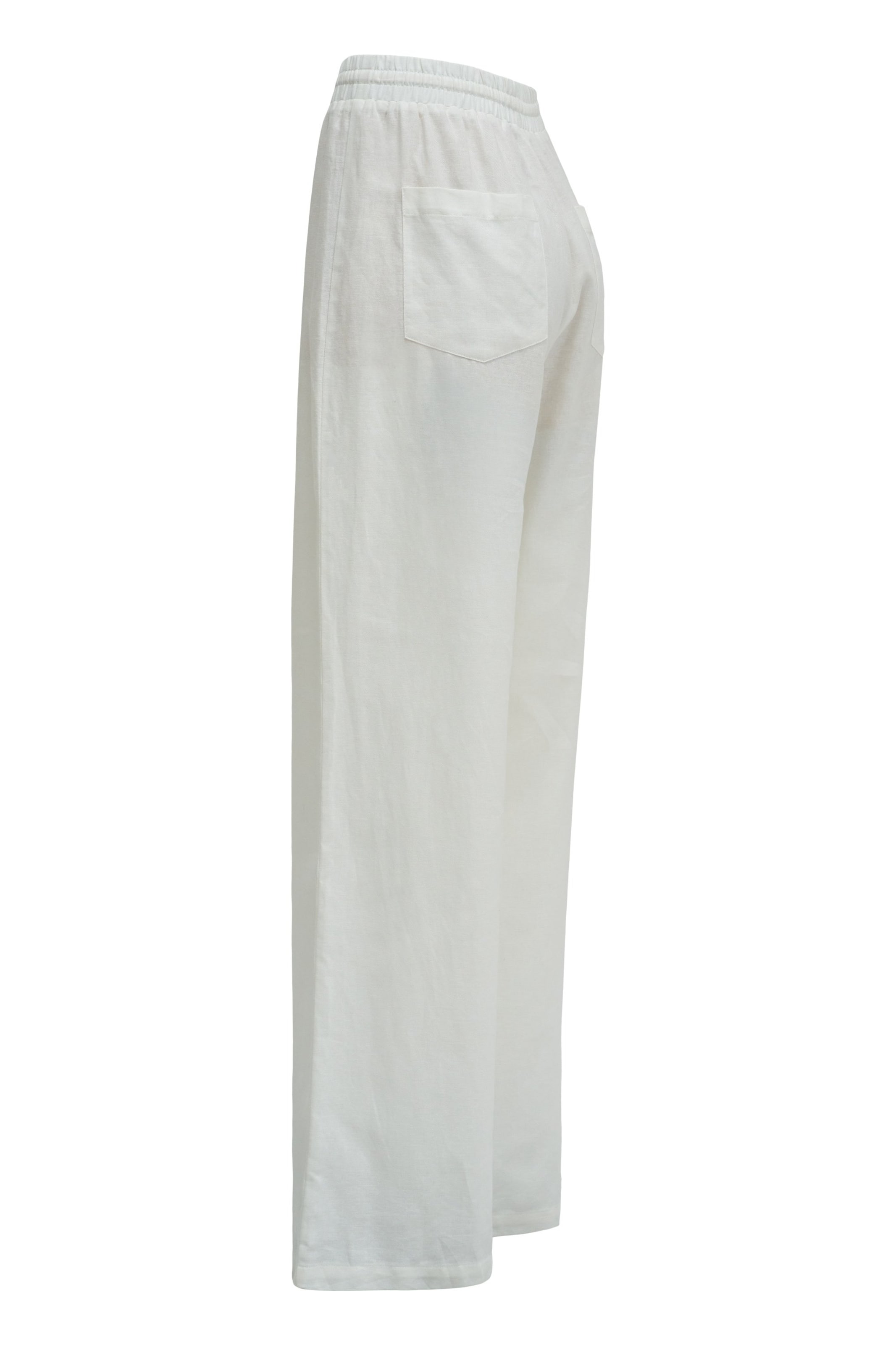 Salsa Jeans Regular Hosen High Rise in Weiß