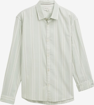 Fit confort Chemise TOM TAILOR DENIM en gris : devant