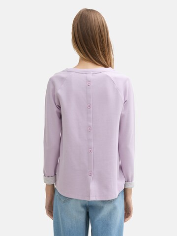 TOM TAILOR DENIM Shirt in Purple