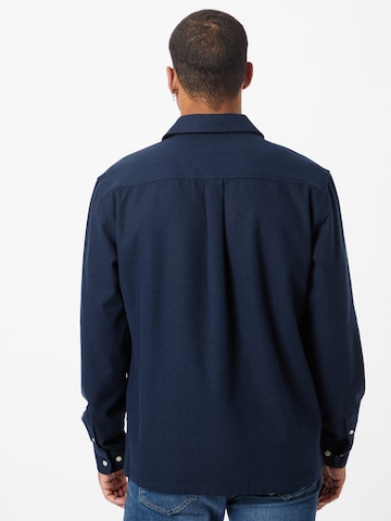 minimum Regular fit Overhemd 'Madsa' in Blauw