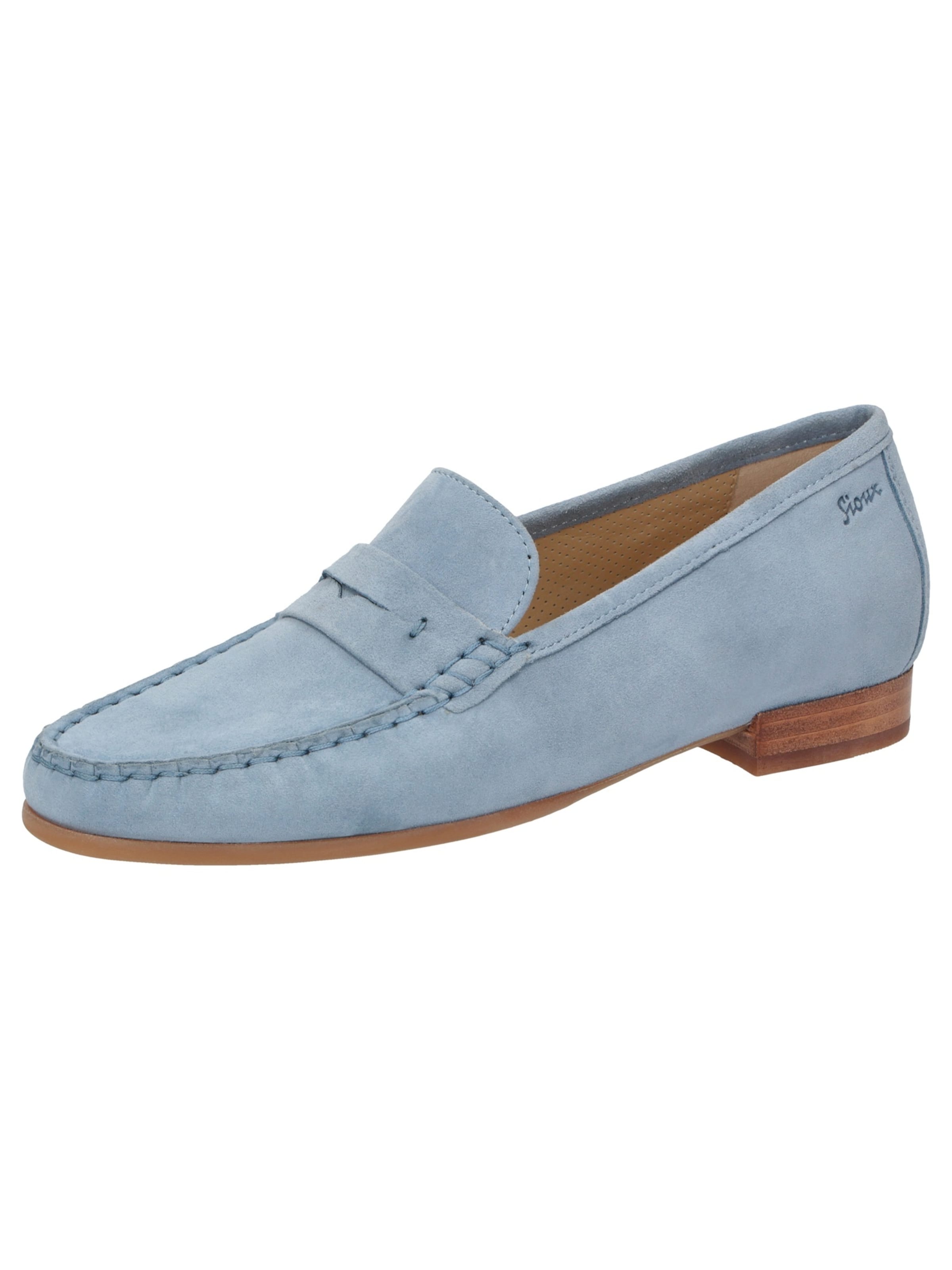 SIOUX Classic Flats 'Rosikena-700' in Blue: front