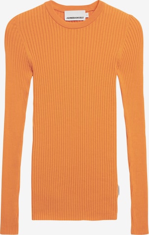ARMEDANGELS Πουλόβερ 'Alaania' σε πορτοκαλί: μπροστά