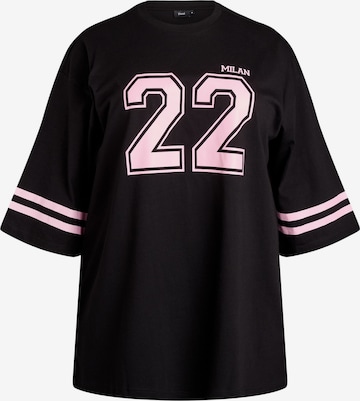 juoda Zizzi Laisvi marškinėliai 'ENILLA': priekis