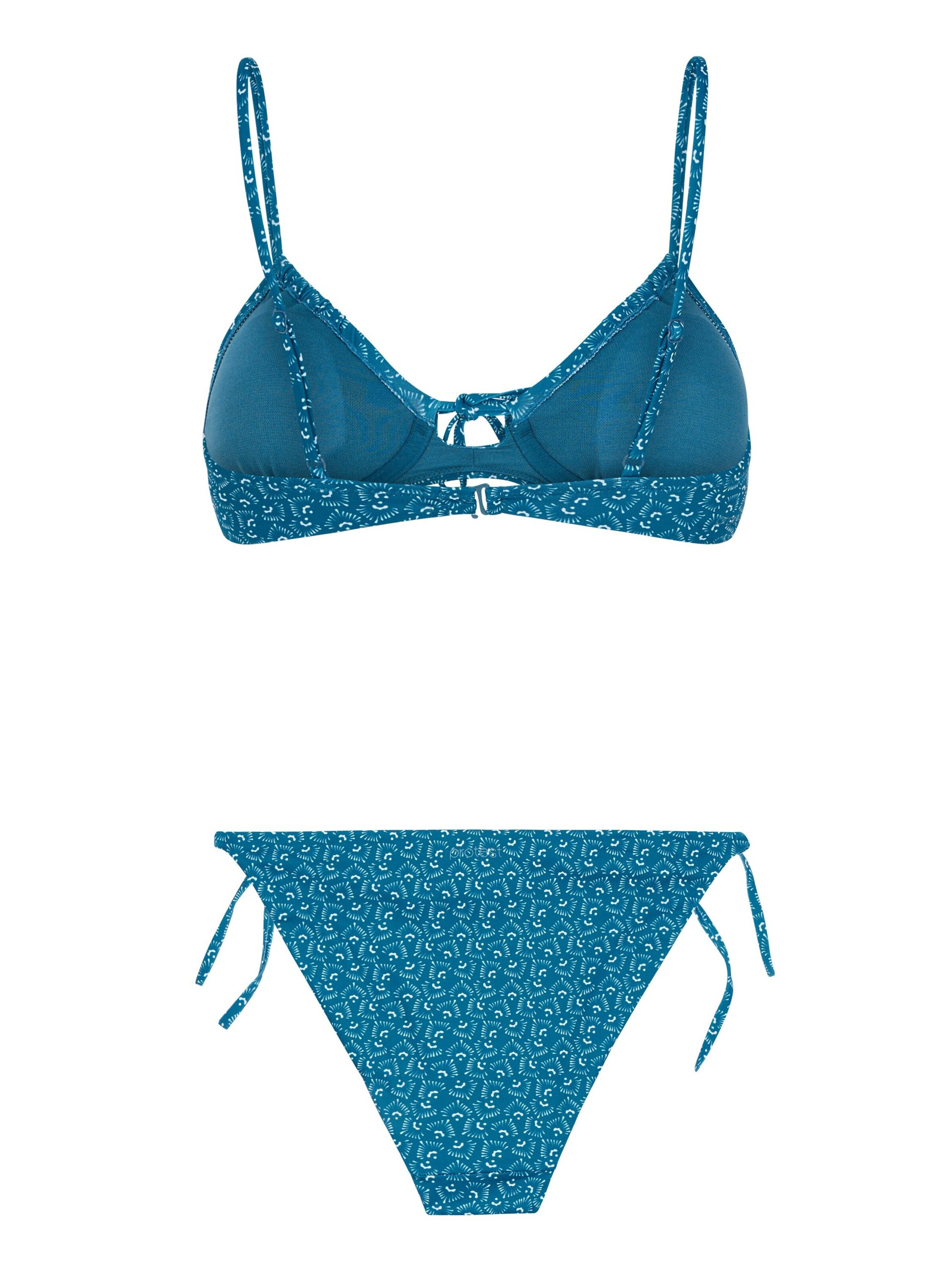 PROTEST Bralette Bikini 'PRTXAVI' in Blue