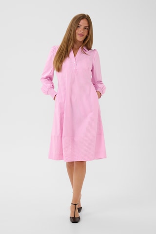Robe-chemise 'CUebony' CULTURE en rose
