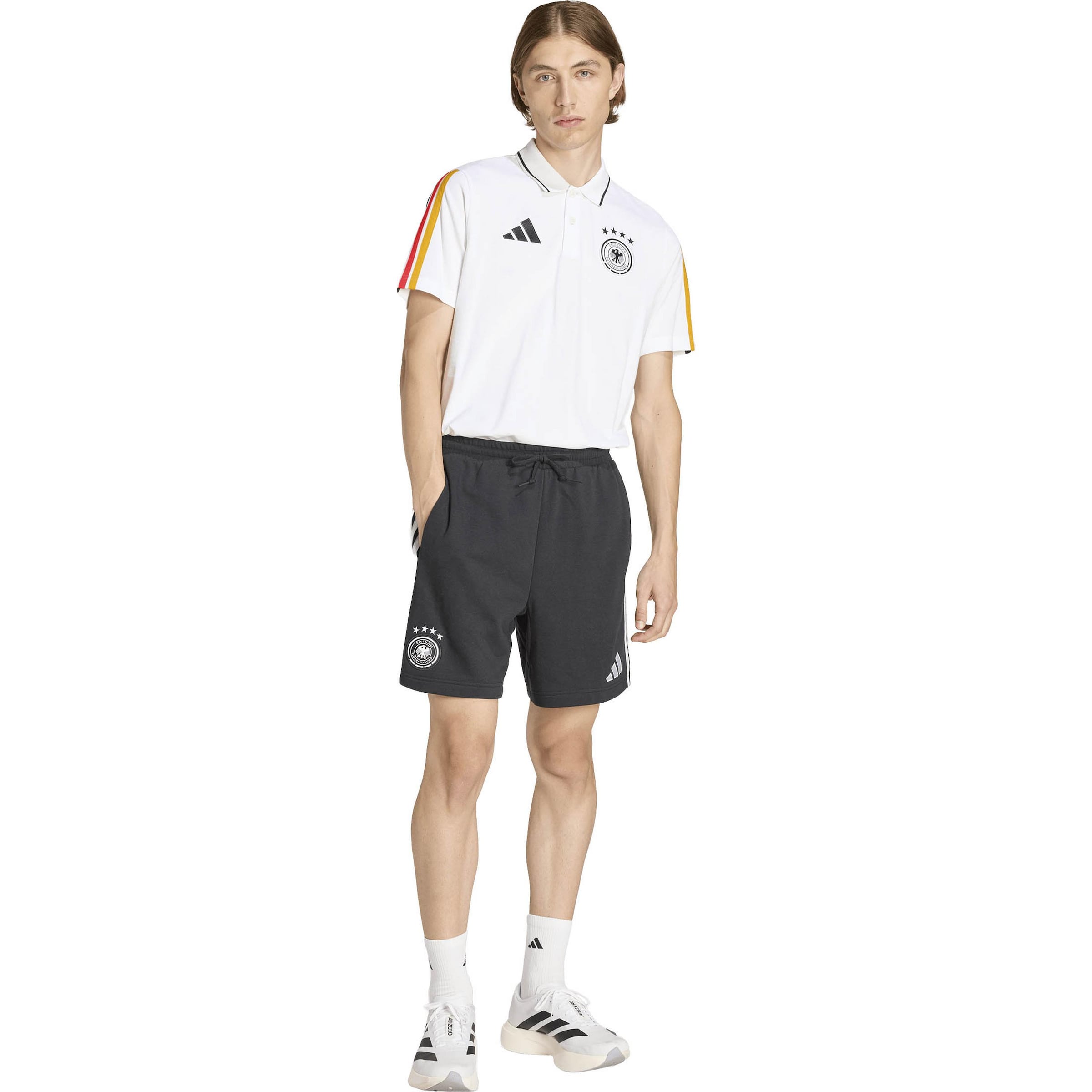 ADIDAS PERFORMANCE - Camisa funcionais 'DFB DNA' em branco