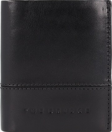 The Bridge Wallet 'Damiano ' in Black: front