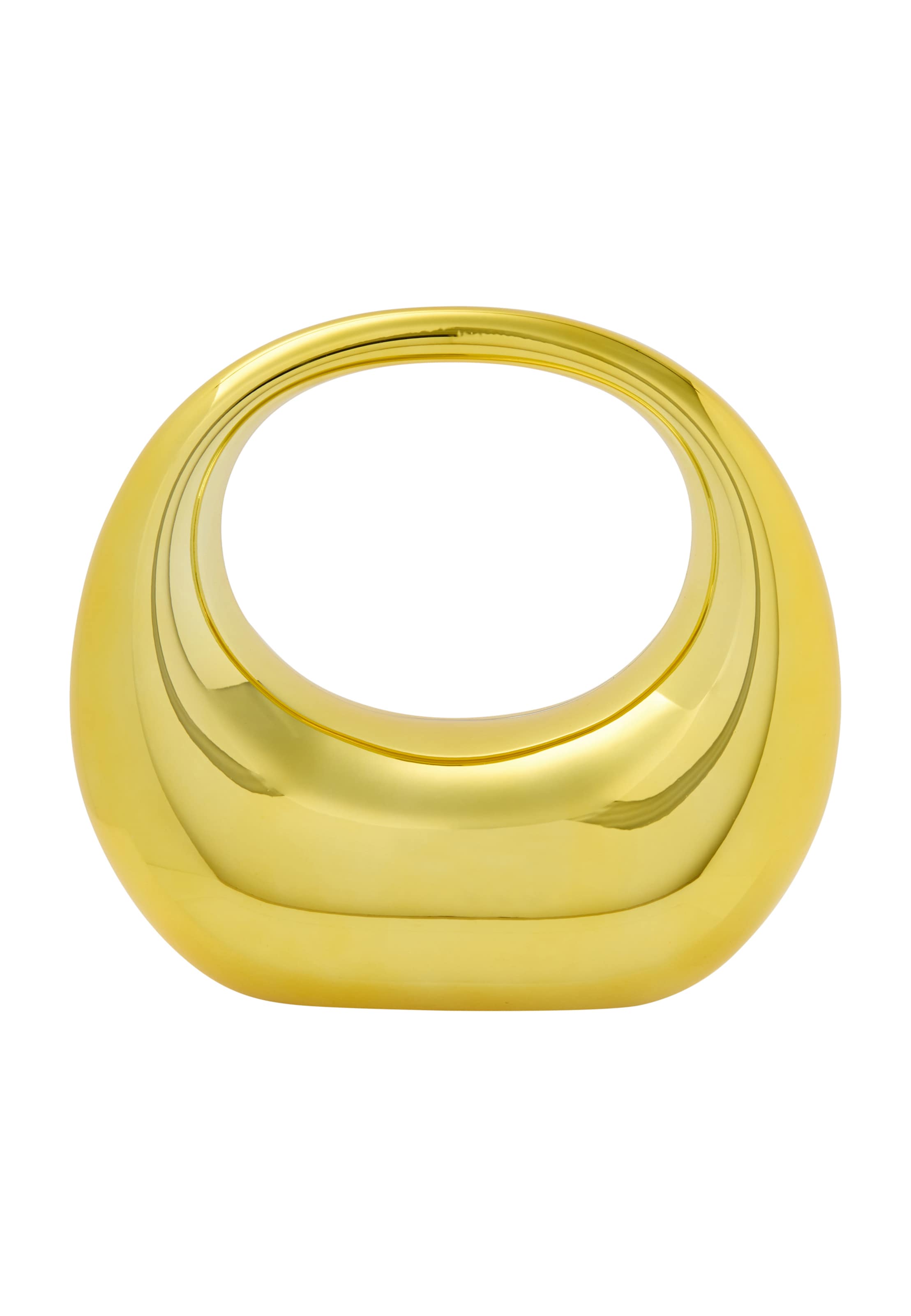 KRZY Tasche in Gold: Vorderseite