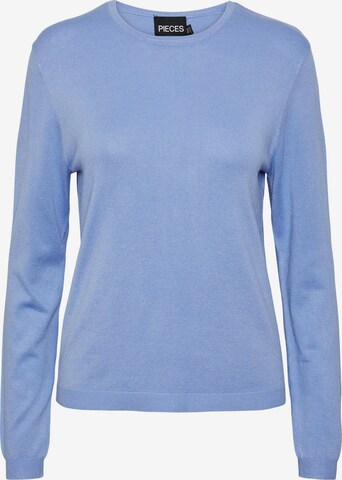 PIECES Sweater 'SONJA' in Blue: front