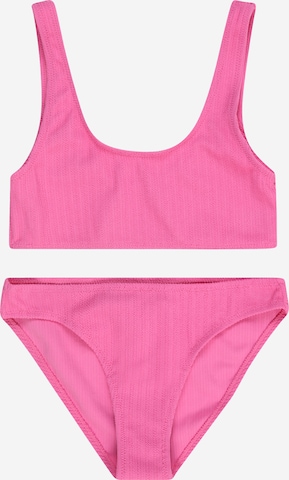 MoloBandeau Bikini 'Nola' - roza boja: prednji dio
