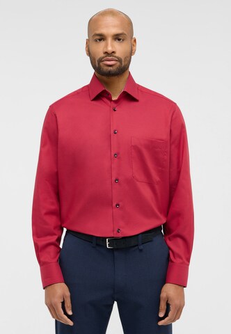 ETERNA Comfort fit Button Up Shirt in Red: front