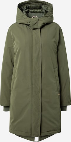 SCOTCH & SODA Between-Seasons Parka in Green: front